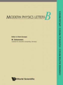 Modern Physics Letters B雜志