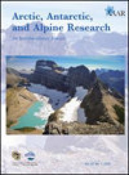 Arctic Antarctic And Alpine Research雜志