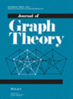 Journal Of Graph Theory雜志