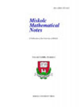 Miskolc Mathematical Notes雜志