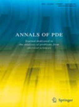 Annals Of Pde雜志