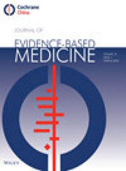 Journal Of Evidence-based Medicine雜志