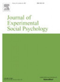 Journal Of Experimental Social Psychology雜志