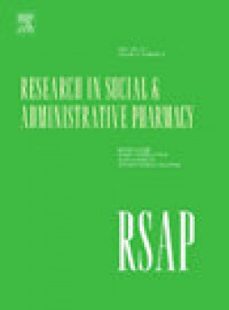 Research In Social & Administrative Pharmacy雜志