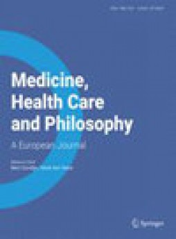 Medicine Health Care And Philosophy雜志