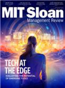 Mit Sloan Management Review雜志