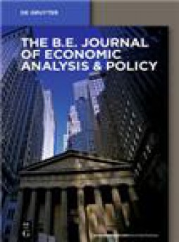 B E Journal Of Economic Analysis & Policy雜志