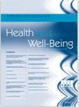 Applied Psychology-health And Well Being雜志