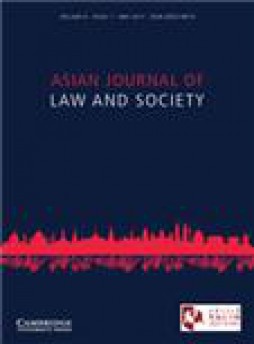 Asian Journal Of Law And Society雜志