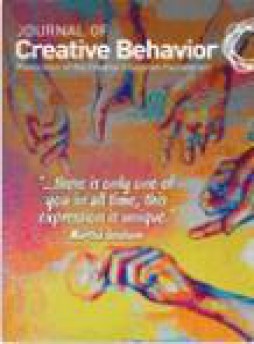 Journal Of Creative Behavior雜志