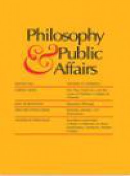 Philosophy & Public Affairs雜志